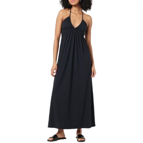 The Drop Women's Kapri Gathered Halter Dress - Picture 1 of 7